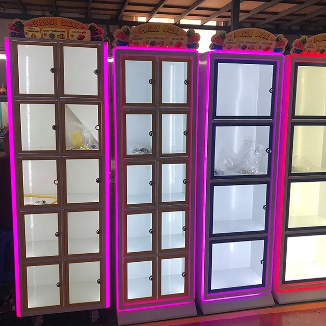 プライズボックス アーケード景品ロッカー クレーンゲーム用自動販売機