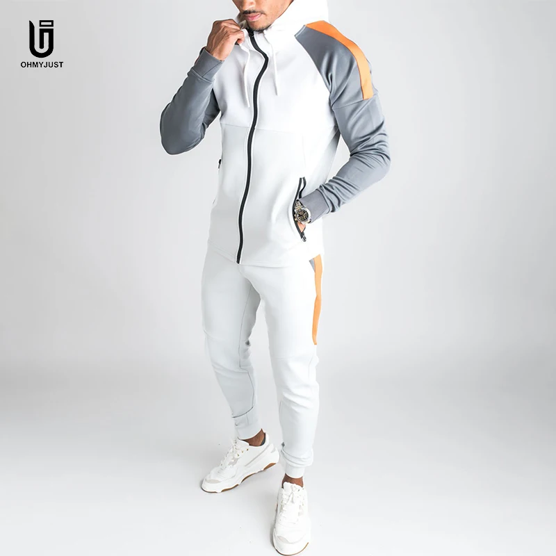 Breathable Training&jogging Wear Logo Custom Zip Sports Suit Slim Fit Sweatsuit Sports Jogger