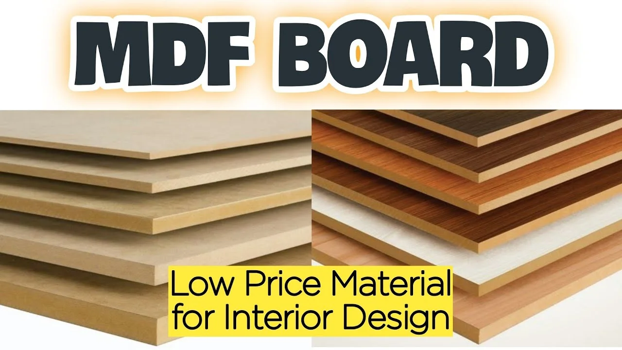 4x8 Feet 18mm Laminated Melamine Faced Mdf Board For Interior