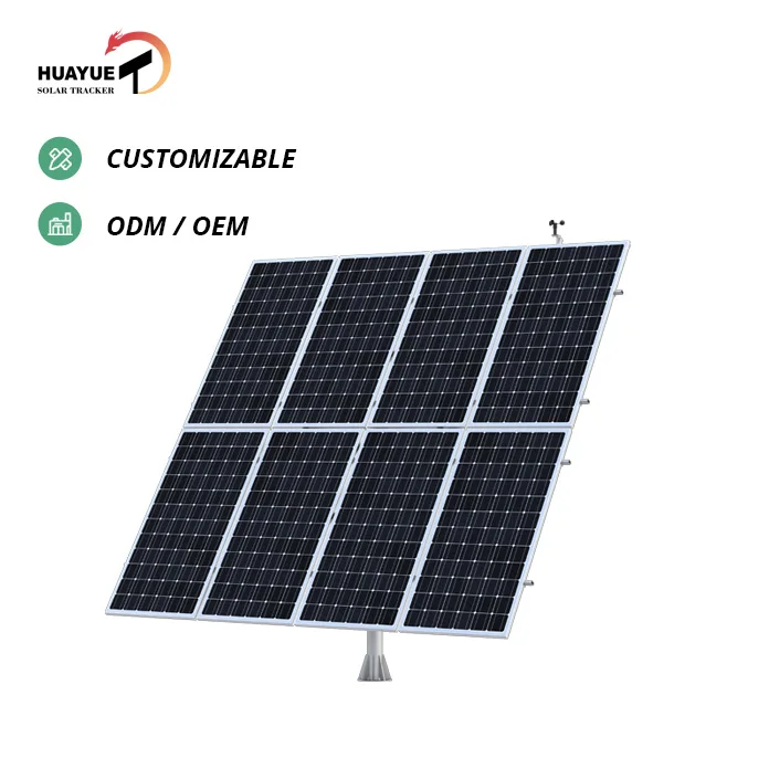 Contrôleur De Suivi Solaire Automatique Double Axe - Pour Panneaux Solaires, Inclut Télécommande Et Capteur De Vent
