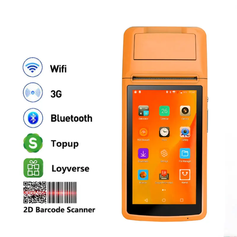 Hot Model Pos System Cashier Mobile Handheld Pos Machine With Competitive Price