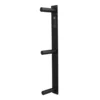 Three-layer barbell plate rack