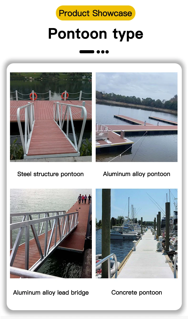 Luxury Pontoon Boat - Floating Pontoon Design & Nacelle Bateau