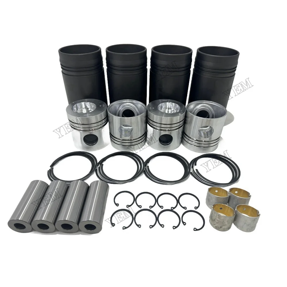 Cylinder Liner Kit Compatible for Komatsu 4D105 Aftermarket Engine Parts 2
