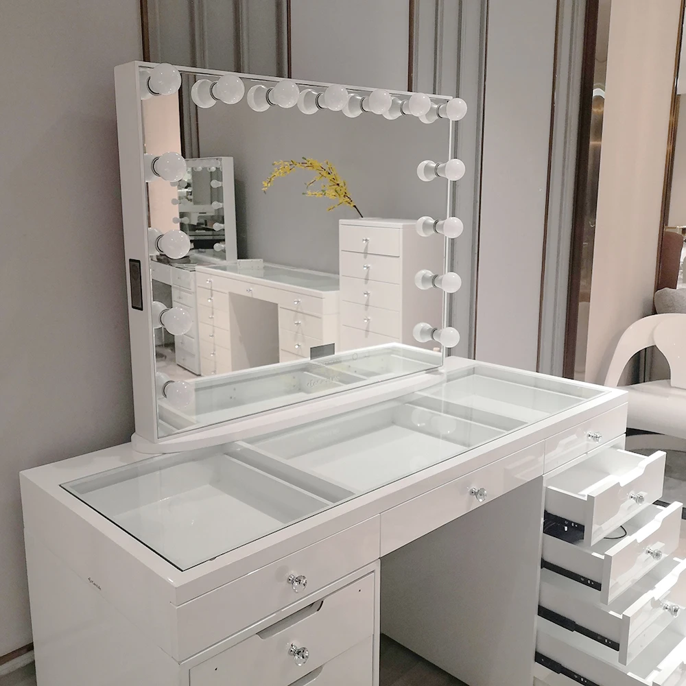 Macrame Wrapped Mirror Vanity with 3-tier wood shelves, my original design  : r/somethingimade
