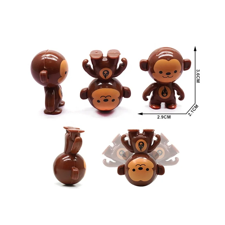 Cartoon Monkey Roly-poly Tumbler Toys For 50mm Capsule - Buy Tumbler  Toys,Plastic Roly-poly Monkey,Kids Monkey Tumbler Toys Product on  
