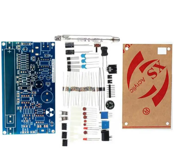 Diy Assembled Geiger Counters Kit Geiger Counter Module Miller Tube Gm