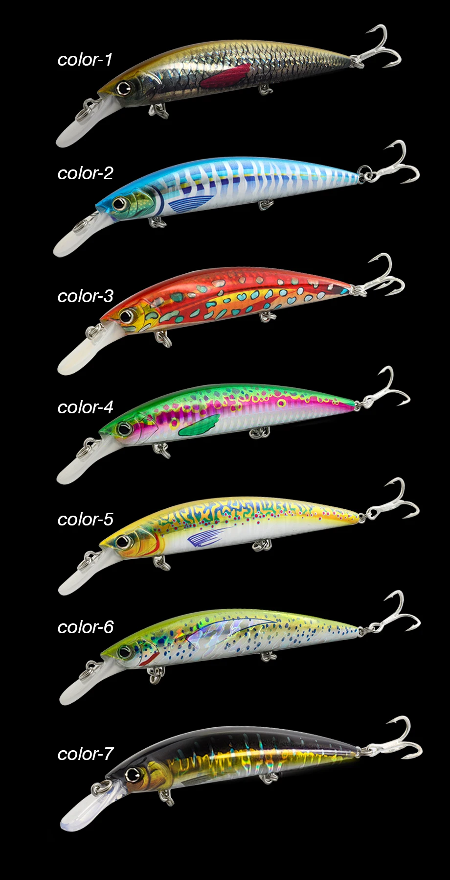 Fjord 2024 New Deep Minnow Lure 110mm Lips Glowing Sinking Minnow Lure   H6fc6ba3b7c014feb993f89ececfc4af53 