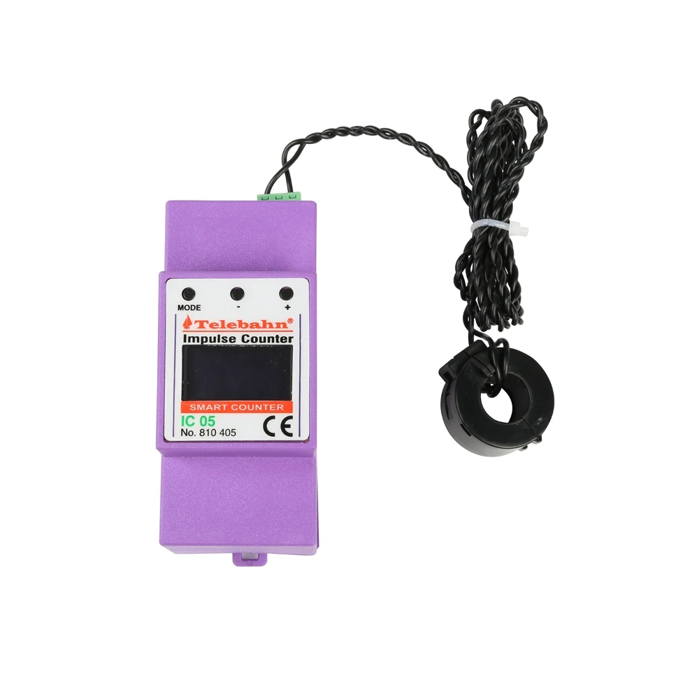 Lightning Surge Counter 7 Digits 0-9999999 SPD OLED Impulse Counter