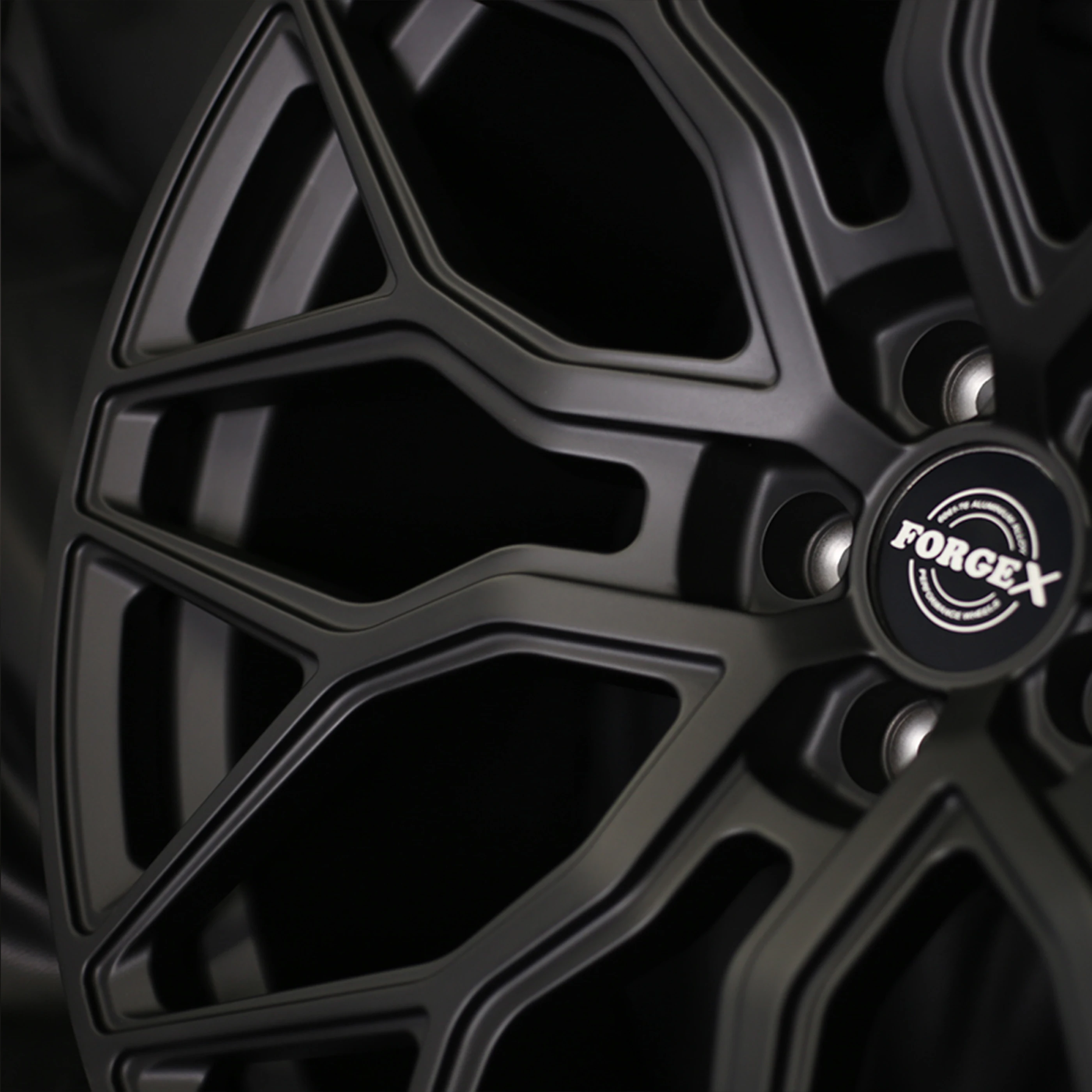 Custom Forged Car Rims Matte Black Concave Wheel New OEM 5x100/5x112 ...