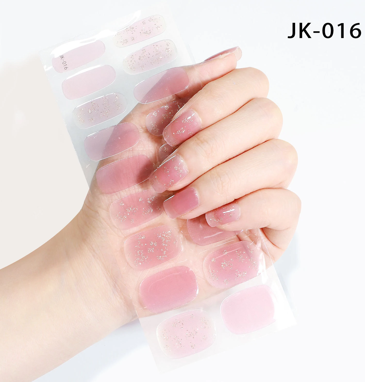 Topselling High Quality Diy Glitter Nail Gel Wraps Factory Oem Semi