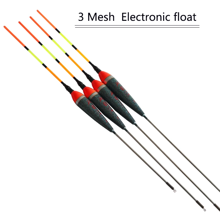 New 3 Mesh Luminous Fishing Float With Br425 Battery Fishing Float Carp