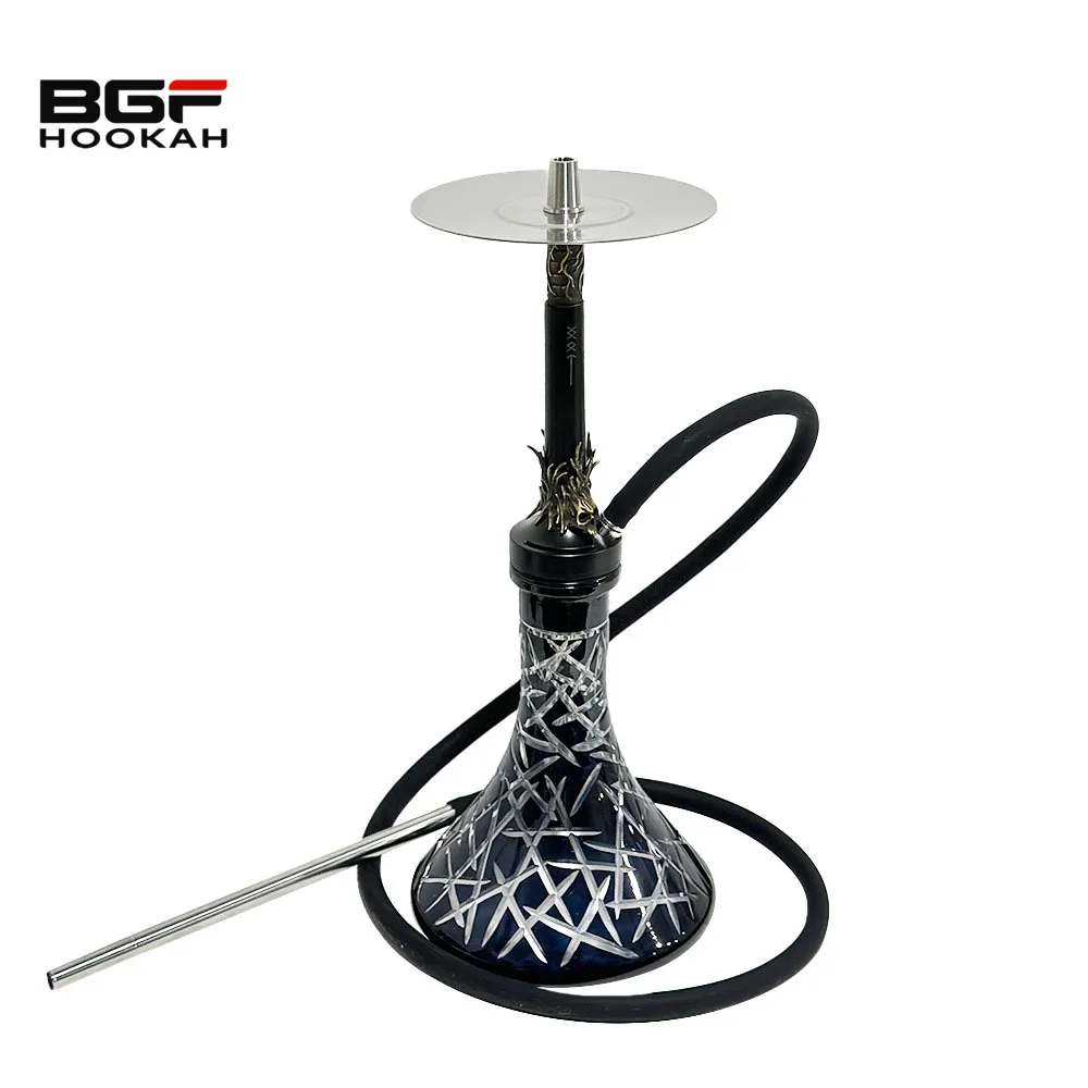Wholesale 51CM Black Forest Guardian Soul Doosha Hookah