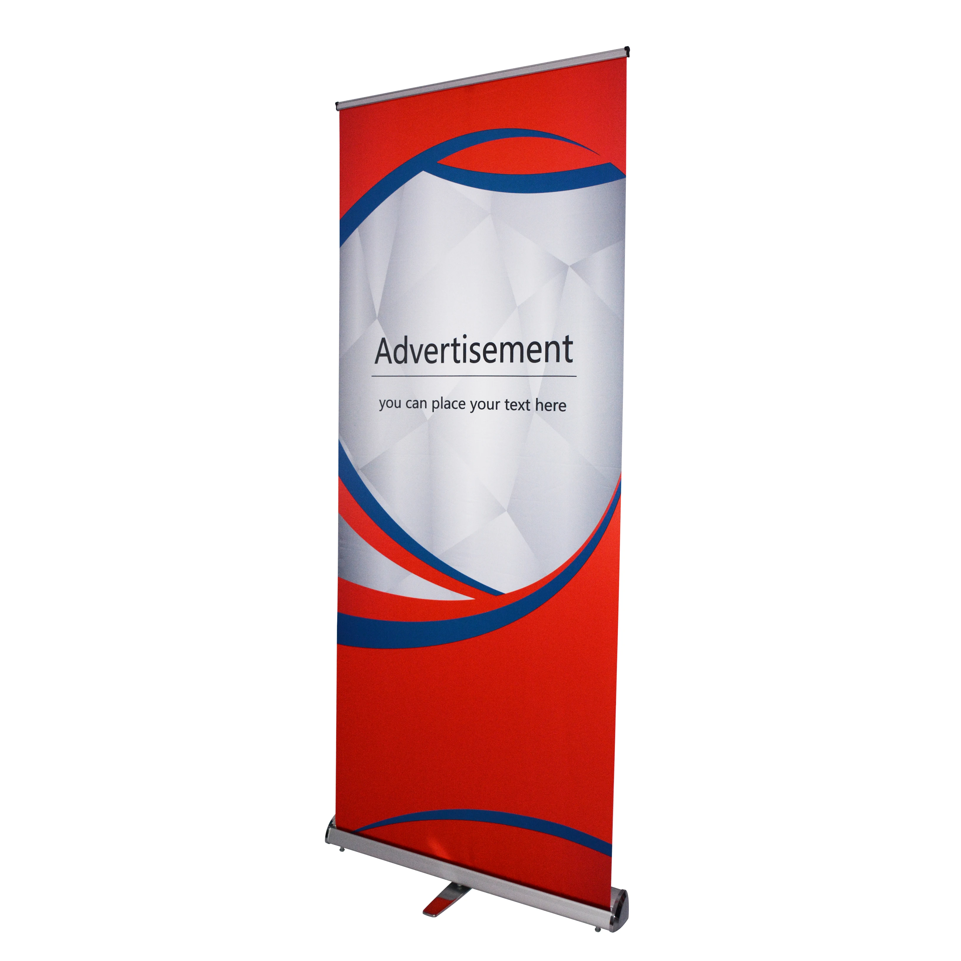 Aluminum Standard Retractable Roll Up Banner Stand Free & Eco-Friendly Printing 40X80 