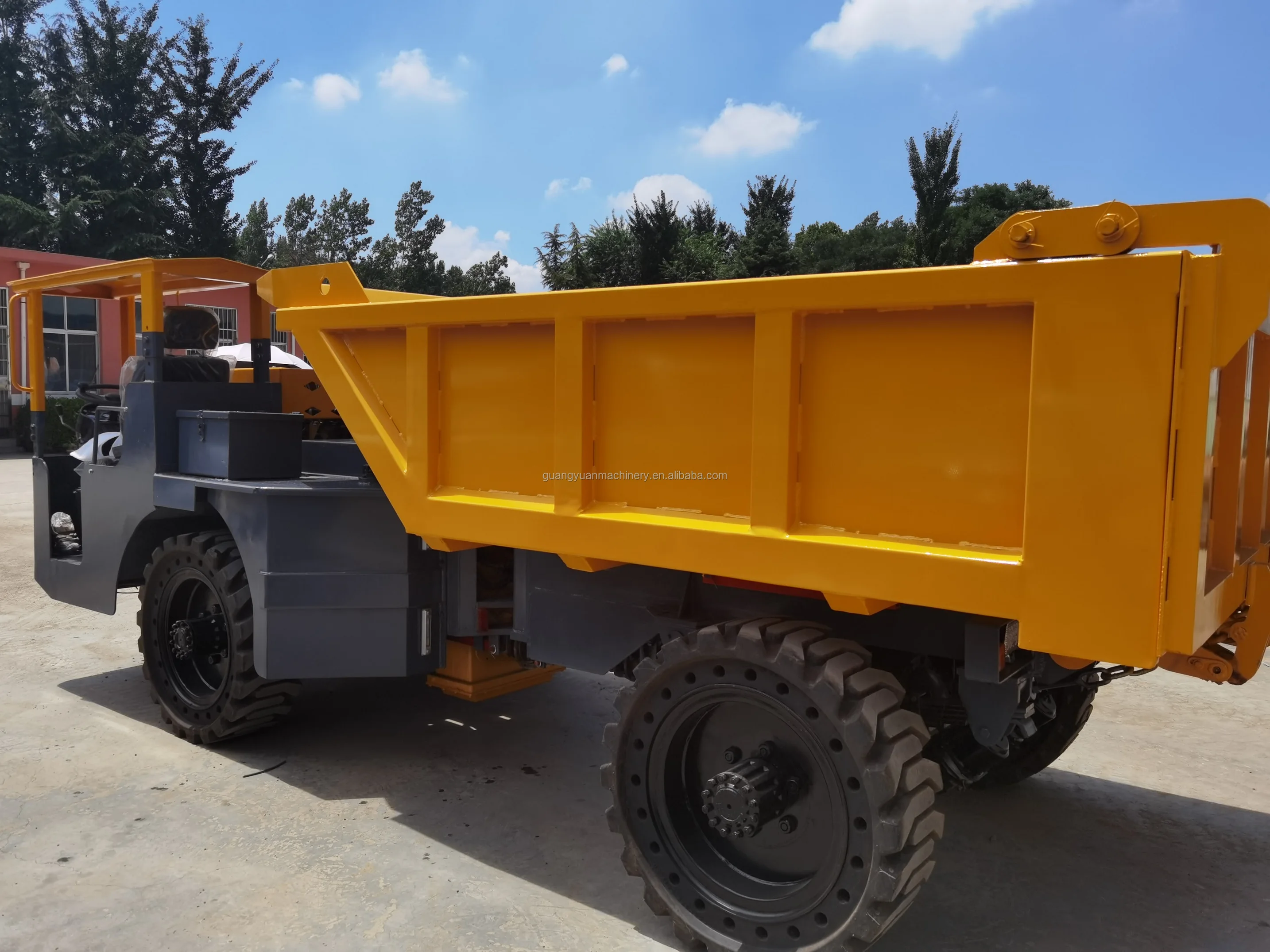 低调4x4地下采矿8吨翻斗车 - buy underground mining dumper truck