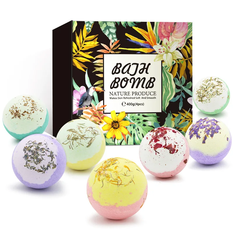 different bath bomb scents