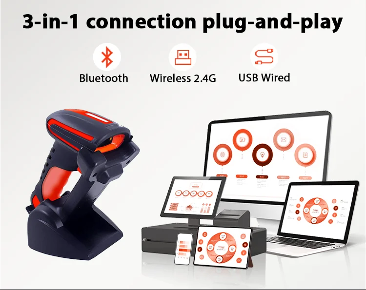 Jr 8911 Rugged Industrial Barcode Scanner Bt Reader Ip65 Milliondollar