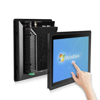 Touch Screen Monitor Industrial Lcd Monitor Fanless Automation Pc With Quad Core 20ghz Cpu Industrial Panel Pc I3 I5 I7
