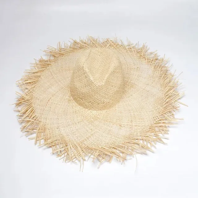 Natural Raffia Straw Hats - Perfect for Summer Beach Style
