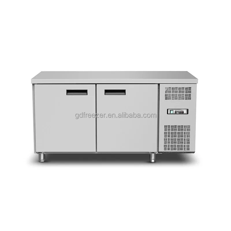Stainless Steel Kitchen Under Table Freezer /working Bench Fridge