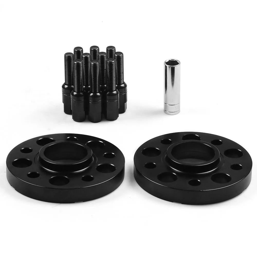 Wholesale 20mm 5x112mm 66.6mm Hub Centric Bore Wheel Spacers M14x1