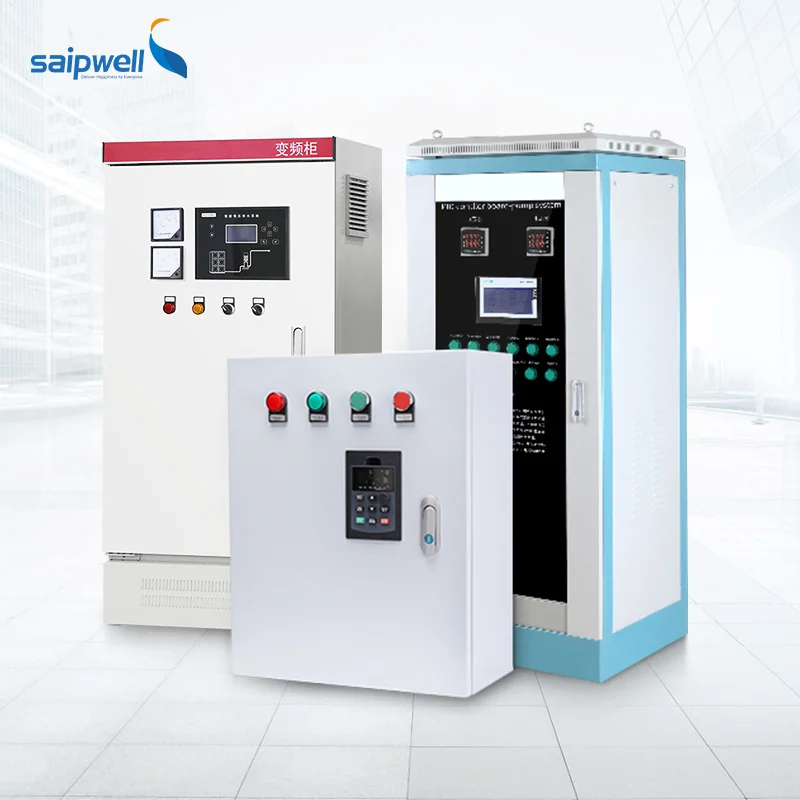 Напольный стационарный шкаф управления преобразованием частоты SAIPWELL PLC электрическая распределительная