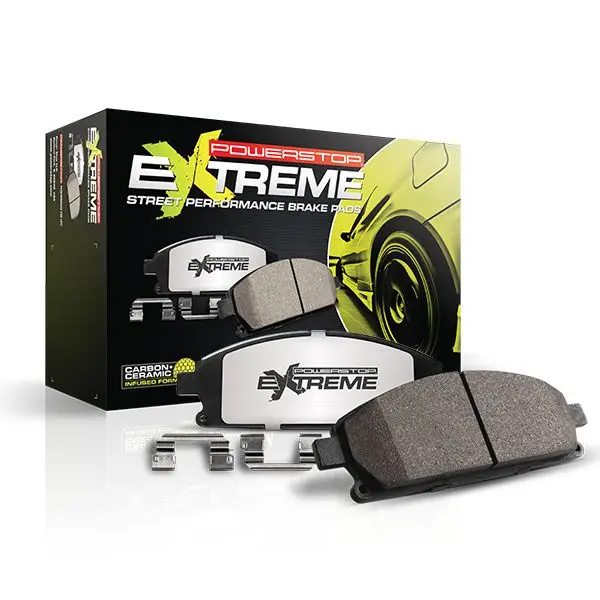 PowerStop Z17 Evolution Ceramic Brake Pads With Hardware | Performance - View #13