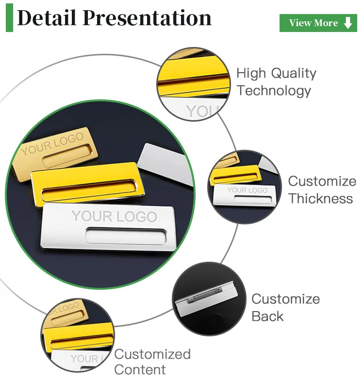 Hot sale blank name tag badge custom gold metal aluminum sublimation staff magnetic name badge with pin for school uniform