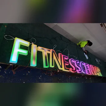 Products Innovative 3d Signage China for Health Club LED 10 Customized Various Colorful Modes for Free Editing 001 STARROAD