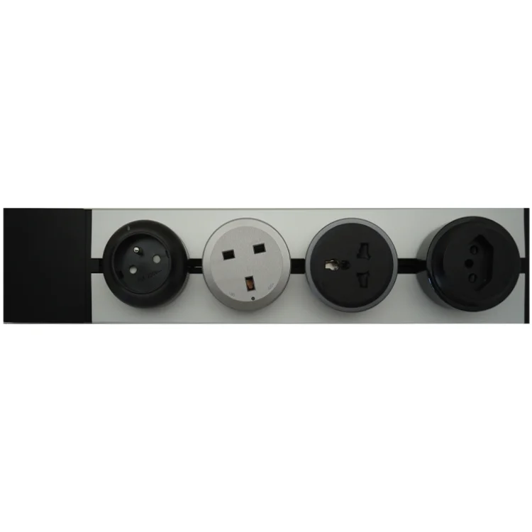 VNX Track Socket UK EU Household Rail Socket Modern Electrical Supplies