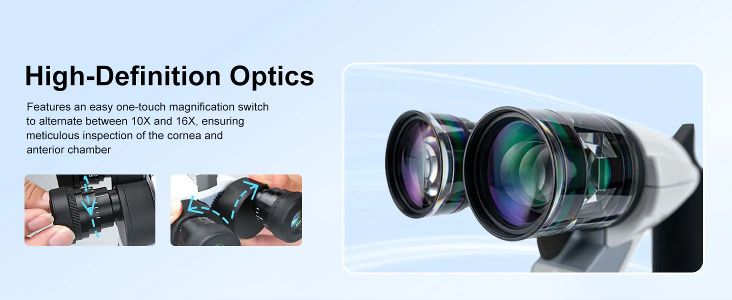 Portable Portable Pen-style Slit Lamp LED Slit Lamp LS-1B Veterinary Slit Lamp Microscope
