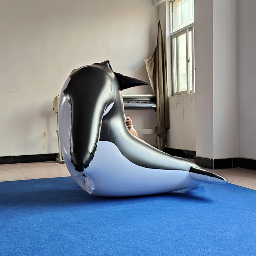 Customized PVC Inflatable Whale Suit for Advertising for Outdoor Events and Promotions