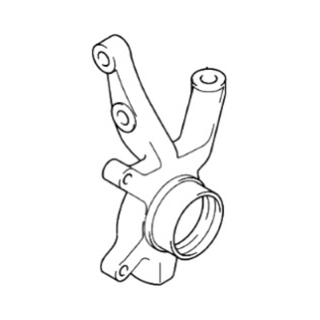 New for Steering Knuckle Front Left 51715-22000 for Accent 1994