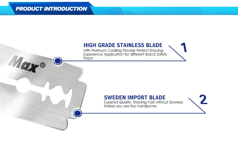 disposable razor blade double edge blade