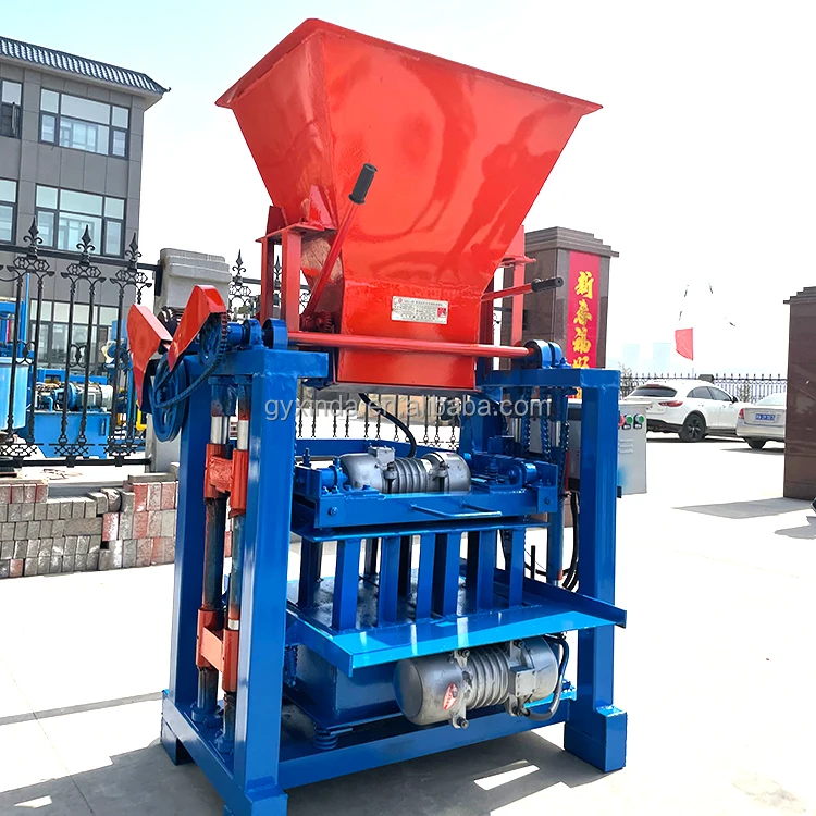 Small Scale Industry Australia Pakistan Qmj435b Cement Brick Making