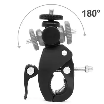 Wholesale 360 Degree Swivel Bike Handle Bar Clip With Adapter Mount for ** detail image
