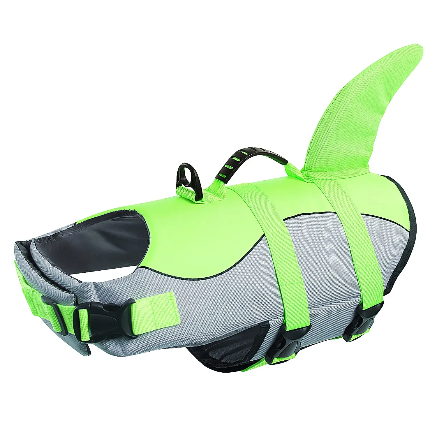 Dog Life Jacket Ripstop Safety Vest Adjustable Preserver Doglemi Hot ...