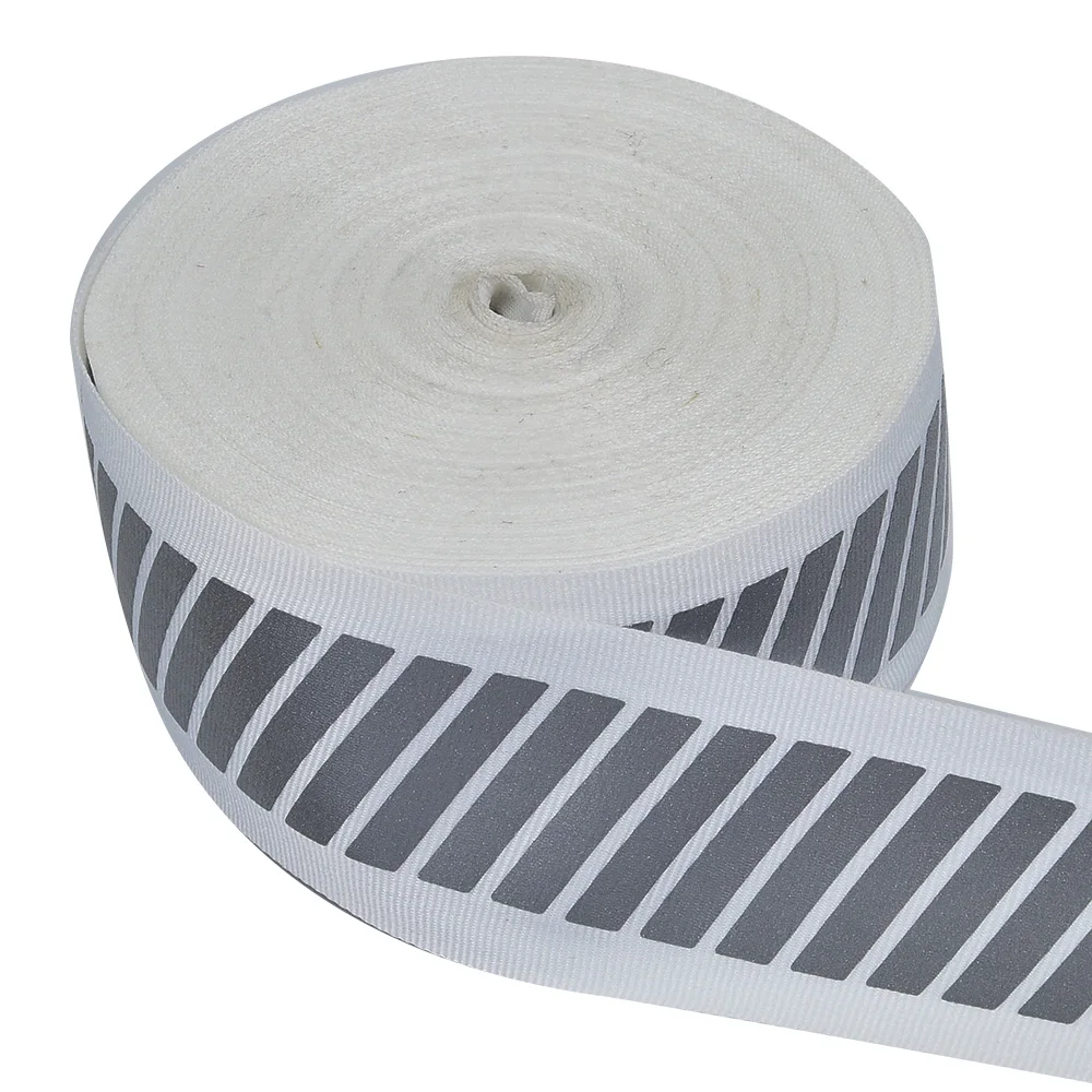 High Strength Good Color Fastness Polyester Herringbone Ribbon Webbing Woven Tape 5 Cm
