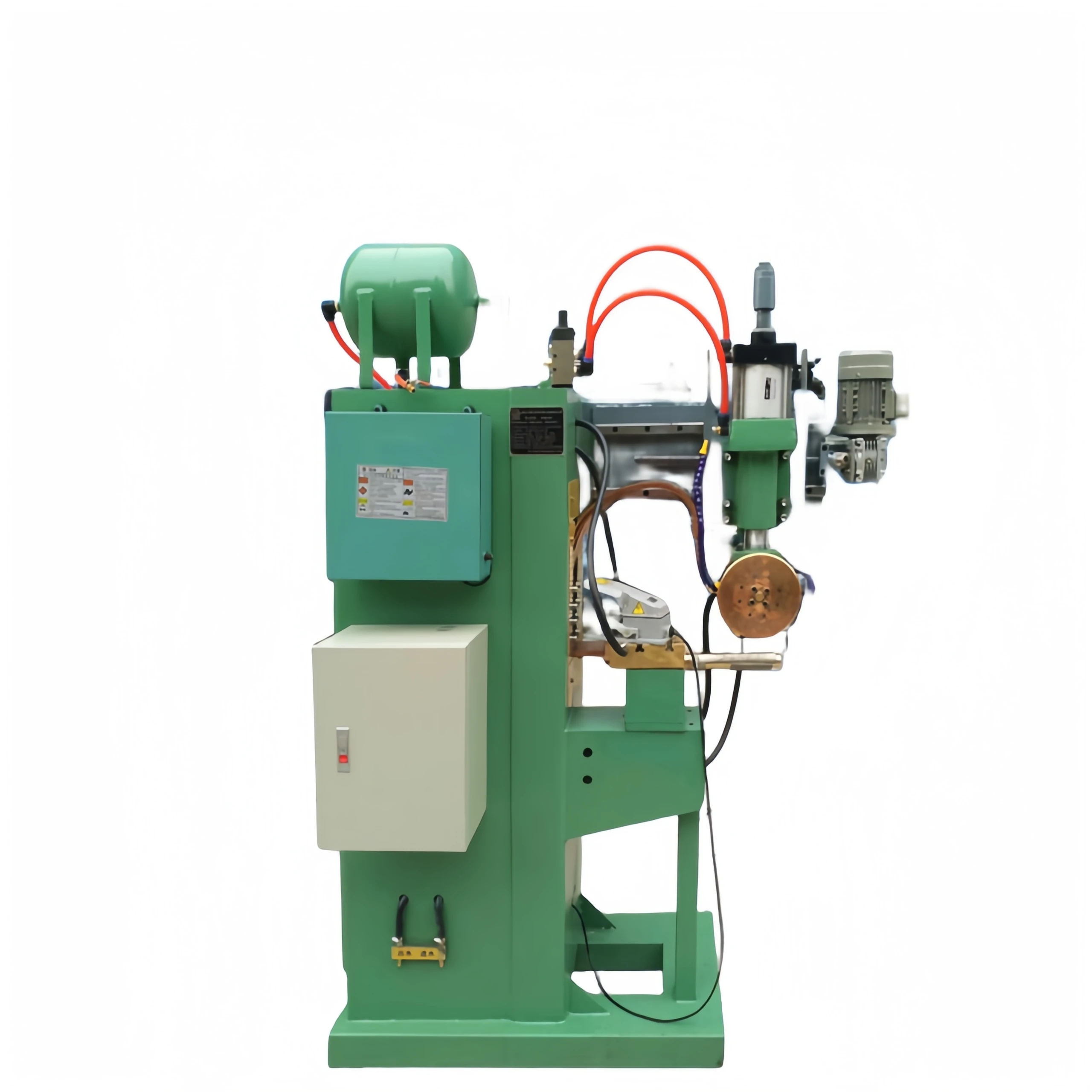 Tes Pneumatic Rolling Seam Welding Machine Stainless Steel Frying ...