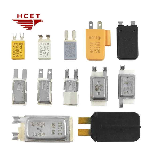 For HCET HC02 Motor Overload Protector Thermal Switch 12V 24V for Car Window Wiper DC Motor Switches Product Category
