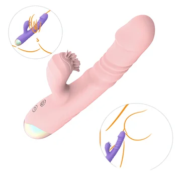 G-Spot Vibrator Silicone Clitoral Sexual Stimulator Female Masturbation