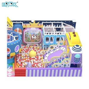 Custom 200 Sqm Pastel Pink Colors Kids Soft Play Equipment Maze  Children Indoor Playground