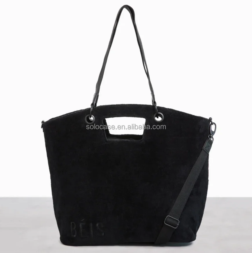 Women's Terry Cloth Beach Tote Bag