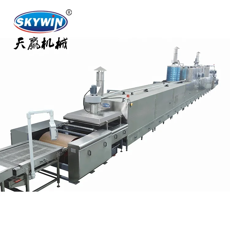 Automatic Biscuit Production Line Soda Cracker Biscuit Cookie Making Machine