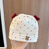 Double ear heart print