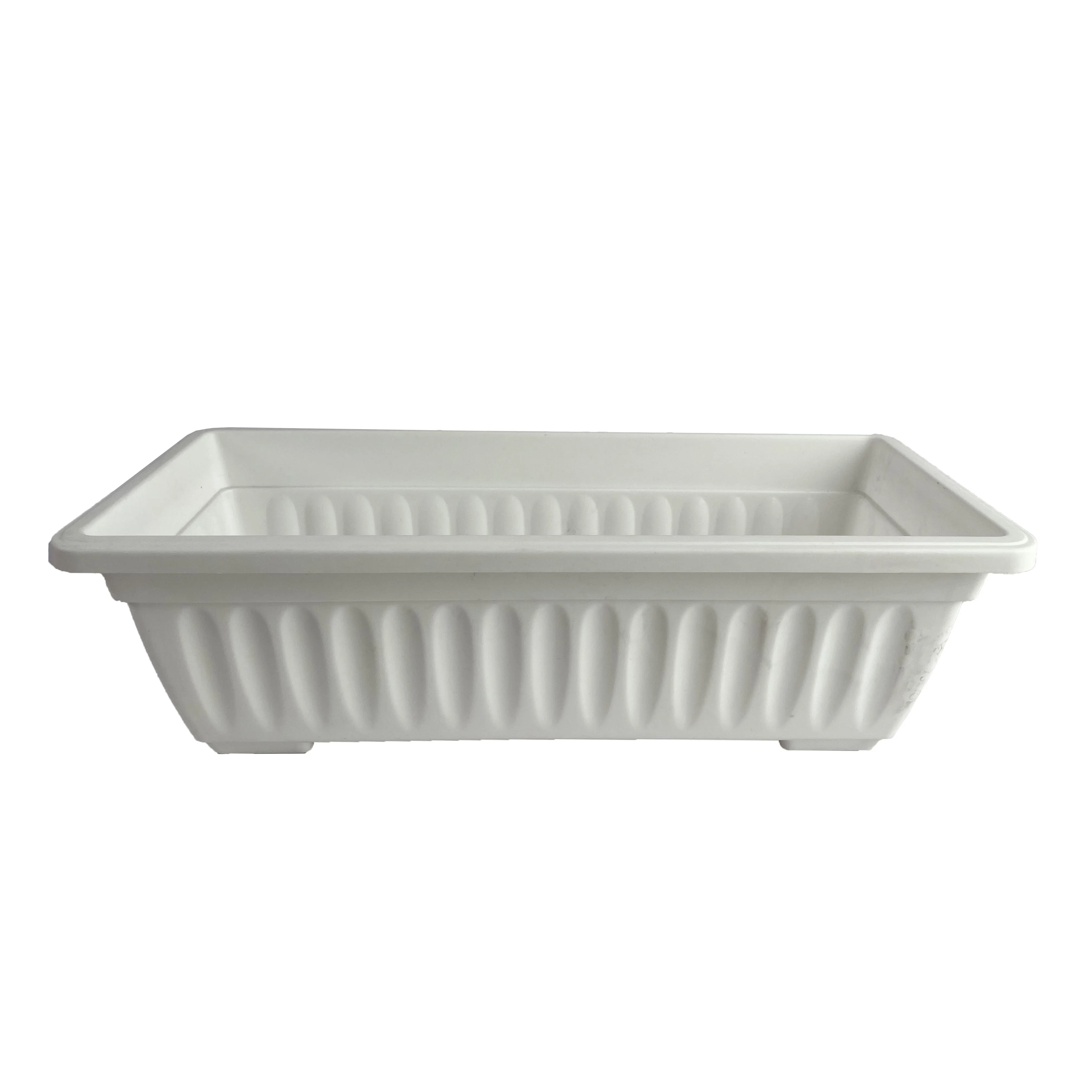 Jardinière Rectangulaire Transparente En Plastique - 30 Cm Ou 25 Cm, Idéale Pour Orchidées Et Déco Moderne, Intérieur/extérieur
