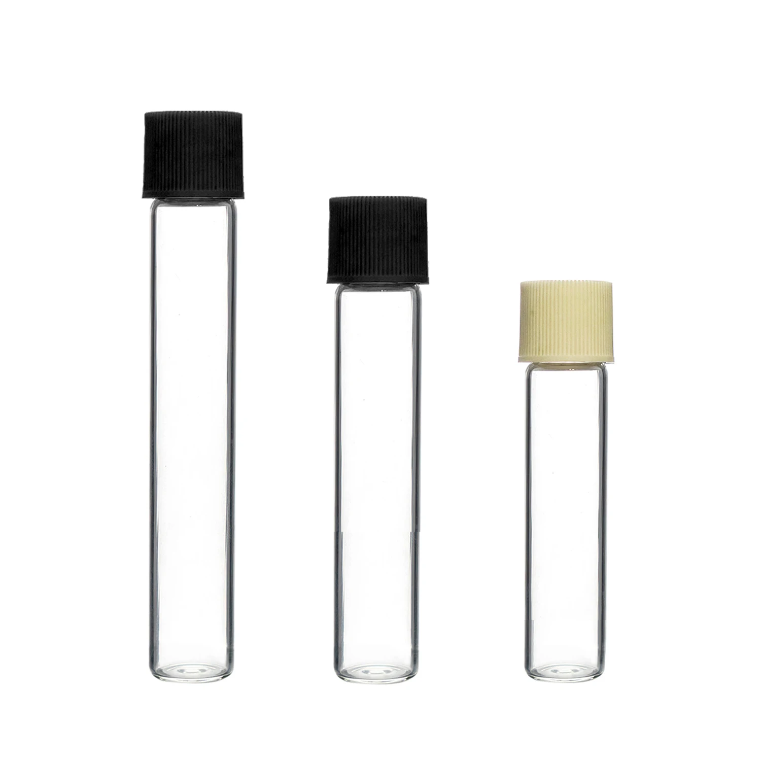 High Quality Glass Test Tube with Cork for Coffee Beans Storage