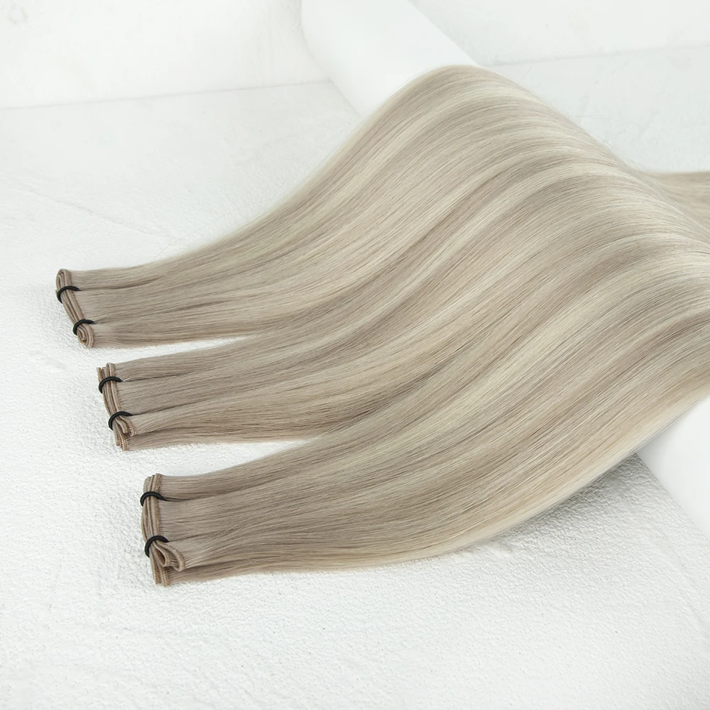 LeShine Most Invisible Genius Weft Can Be Cut Hair Extensions 12a Weft Super Thin Genius Weft Extension