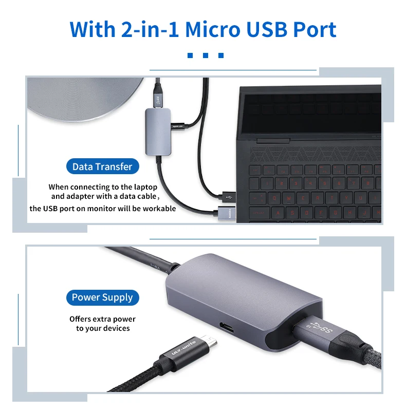 Ult-unite Oem Odm Hdmi To Type C Cable 4k 60hz Hdmi To Usb C Adapter 