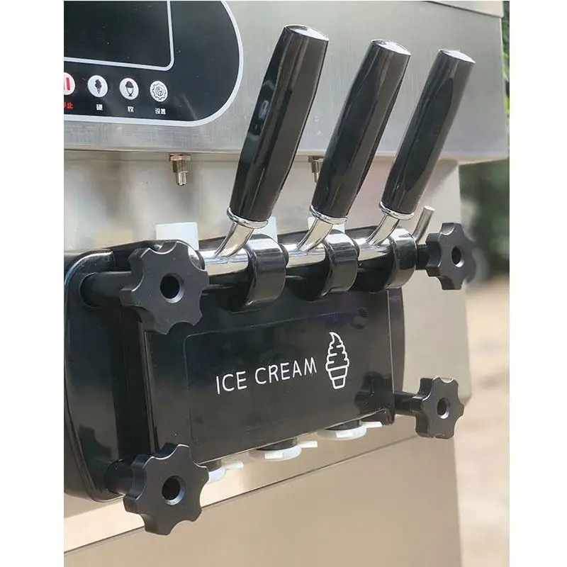 Multifunctional Soft Serve Ice Cream Machine Voltage 220V Power Output Ice Cream Machine